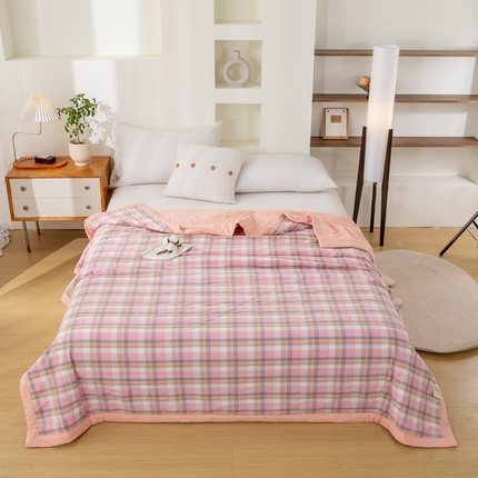 91家纺网 家纺一手货源 找家纺 （总）牛牛家纺 2025新款色织水洗棉花被