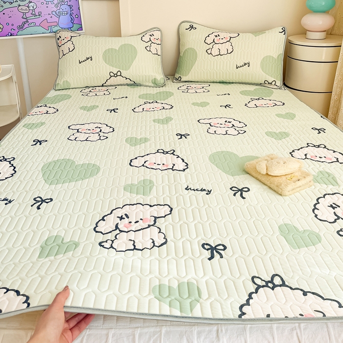 91家纺网 家纺一手货源 找家纺 （总）川悦生活 2025新款小阪凉感丝印花凉席