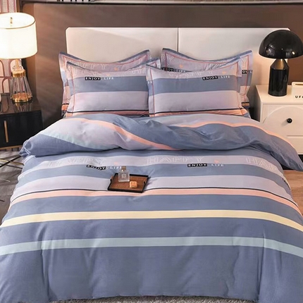 91家纺网 家纺一手货源 找家纺 （总）磨毛世家家纺 2025新款四件套加厚实体花色