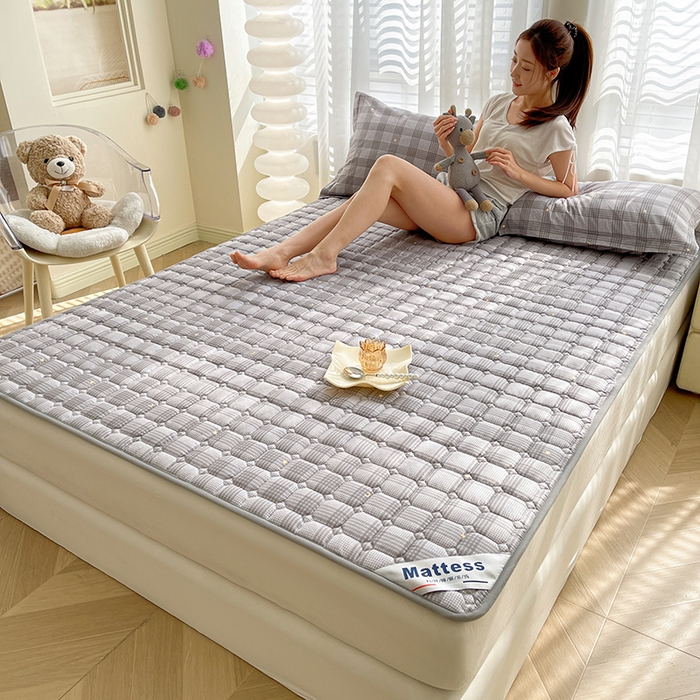 91家纺网 家纺一手货源 找家纺 丽诺床垫2025年全棉抗菌床褥床垫床护垫 兰诺