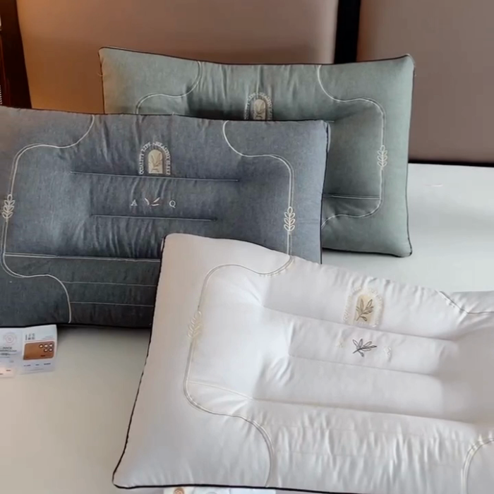 91家纺网 家纺一手货源 找家纺 （总）九州枕芯 2025新款枫叶软糯舒适定型枕