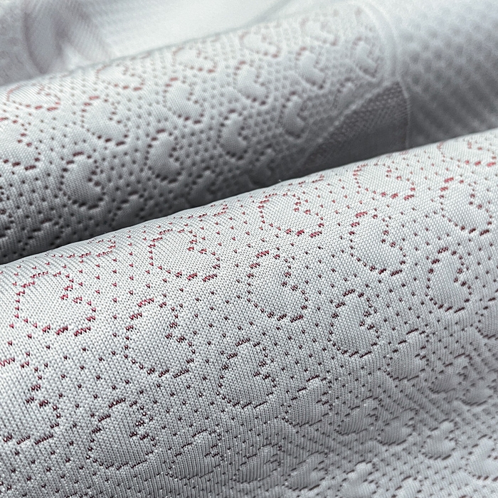 91家纺网 家纺一手货源 找家纺 阿亮家居 2025新款刺绣款凉豆豆凉席 凉豆豆-爱心灰色