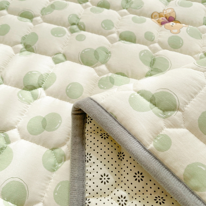 91家纺网 家纺一手货源 找家纺 丽诺床垫2025年全棉抗菌床褥床垫床护垫 熊仔