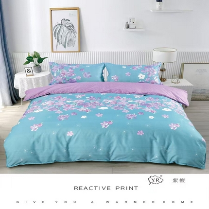 91家纺网 家纺一手货源 找家纺 （总）玖琳家纺 2025新款130克贡棉磨毛植物羊绒四件套