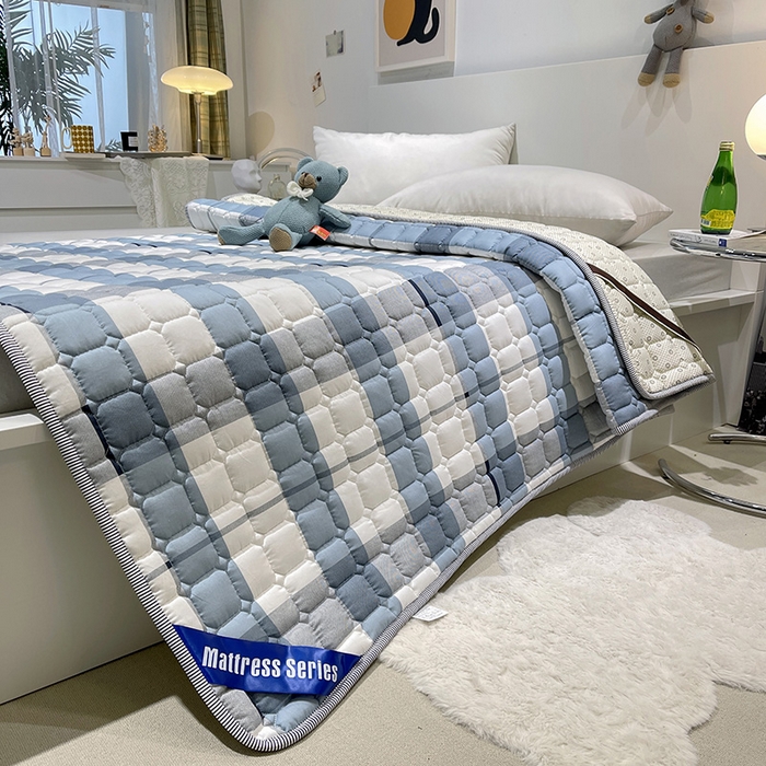 91家纺网 家纺一手货源 找家纺 丽诺床垫2025年全棉抗菌床褥床垫床护垫 爱上西里