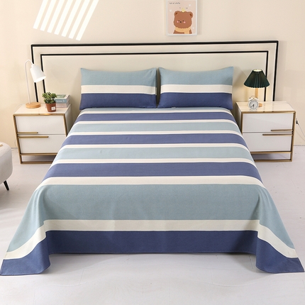 91家纺网 家纺一手货源 找家纺 （总）望淮家纺 2025新款老粗布凉席床单三件套