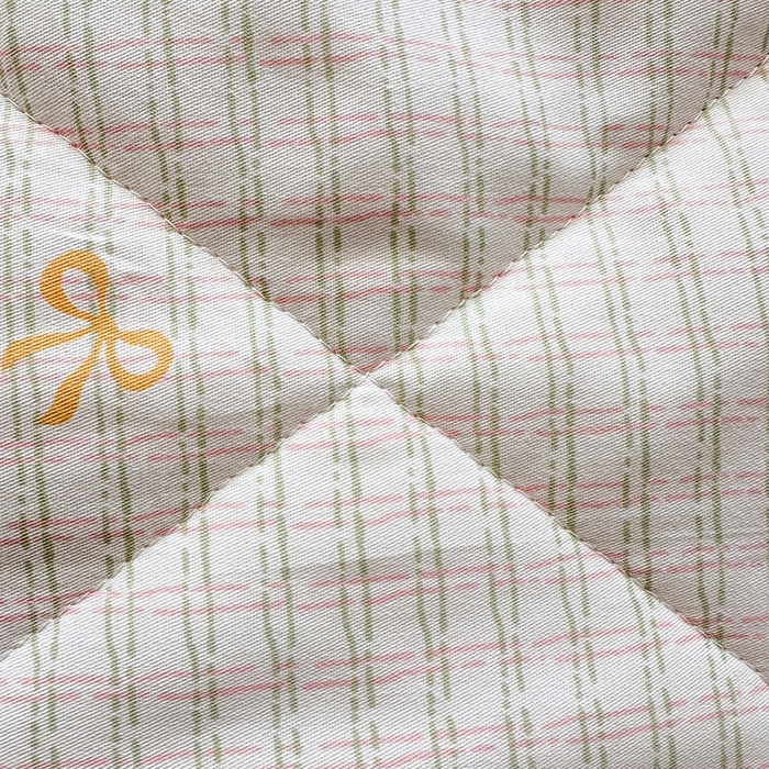 91家纺网 家纺一手货源 找家纺 瑜珠 2025新款A类双面全棉印花夏被夏凉被纯棉空调被 友谊结粉