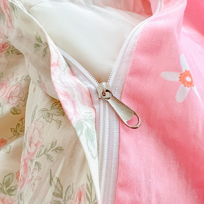 91家纺网 家纺一手货源 找家纺 世爵 2025新款全棉印花小清新套件系列-四件套 护花使者