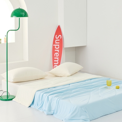 91家纺网 家纺一手货源 找家纺 （总）LADYCOCO可可家居 2025新款多巴胺色系凉感夏被