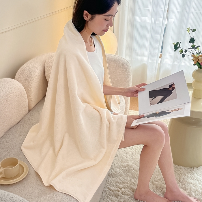 91家纺网 家纺一手货源 找家纺 （总）悦然毛巾被 2025新款加厚长绒棉浴巾