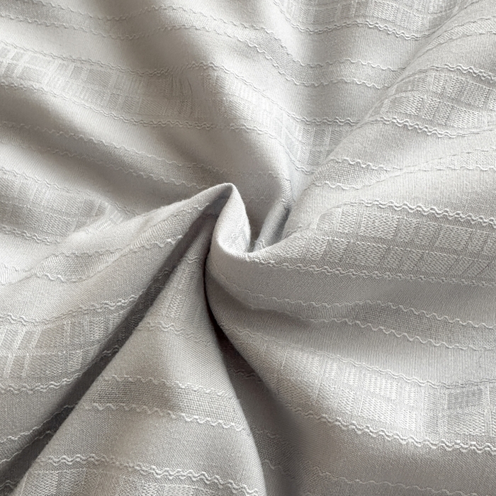 91家纺网 家纺一手货源 找家纺 欧邦 2025新款A类提花昆仑棉双层纱夏被空调被 浅灰