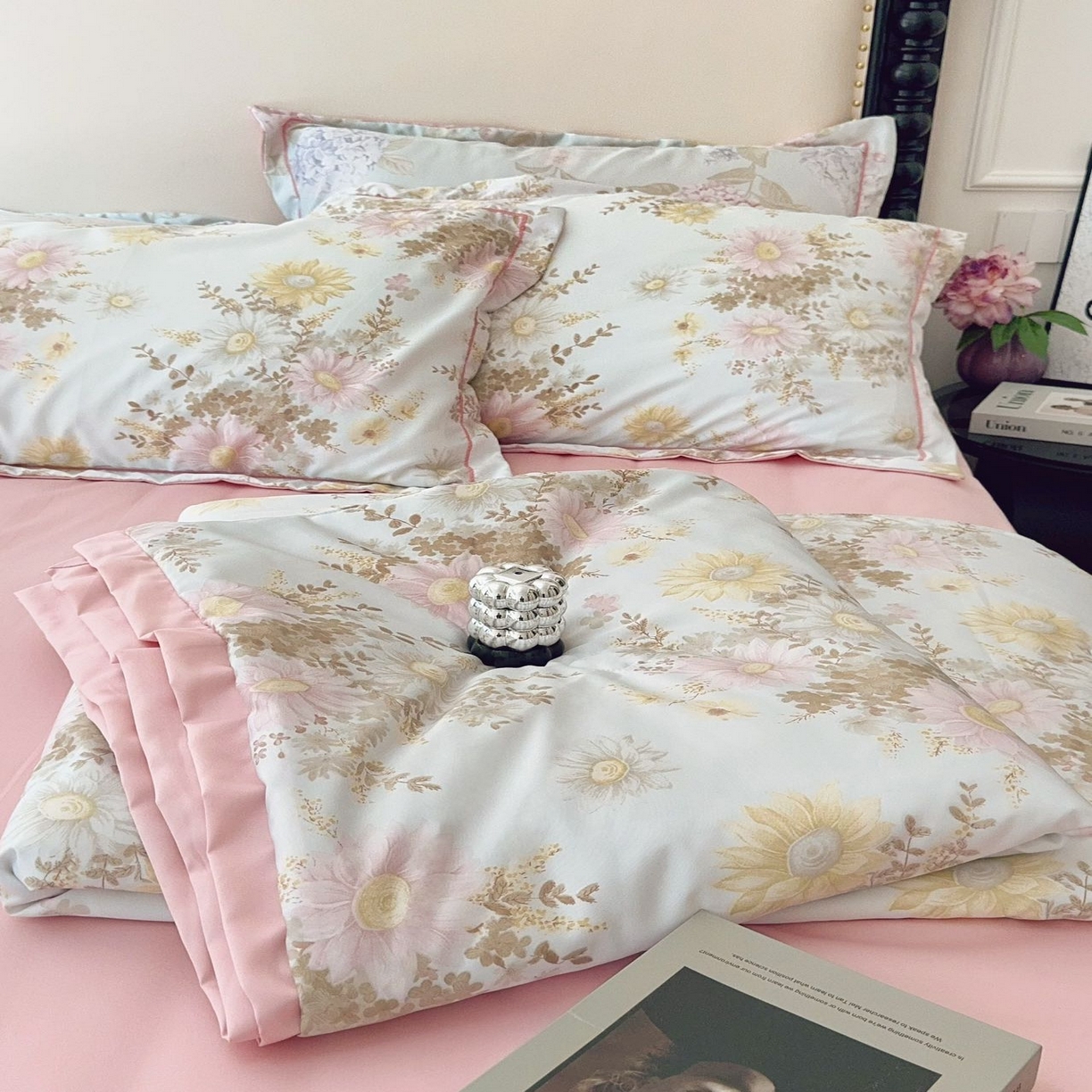 91家纺网 家纺一手货源 找家纺 （总）兜米家居 2025新款水洗天丝夏被四件套