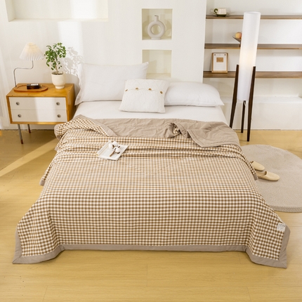 91家纺网 家纺一手货源 找家纺 （总）牛牛家纺 2025新款色织水洗棉花被