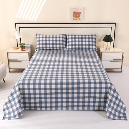 91家纺网 家纺一手货源 找家纺 （总）望淮家纺 2025新款老粗布凉席床单三件套