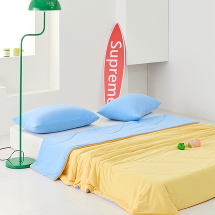 91家纺网 家纺一手货源 找家纺 （总）LADYCOCO可可家居 2025新款多巴胺色系凉感夏被