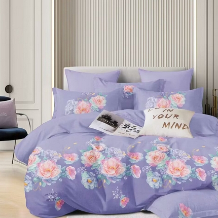 91家纺网 家纺一手货源 找家纺 （总）磨毛世家家纺 2025新款四件套加厚实体花色