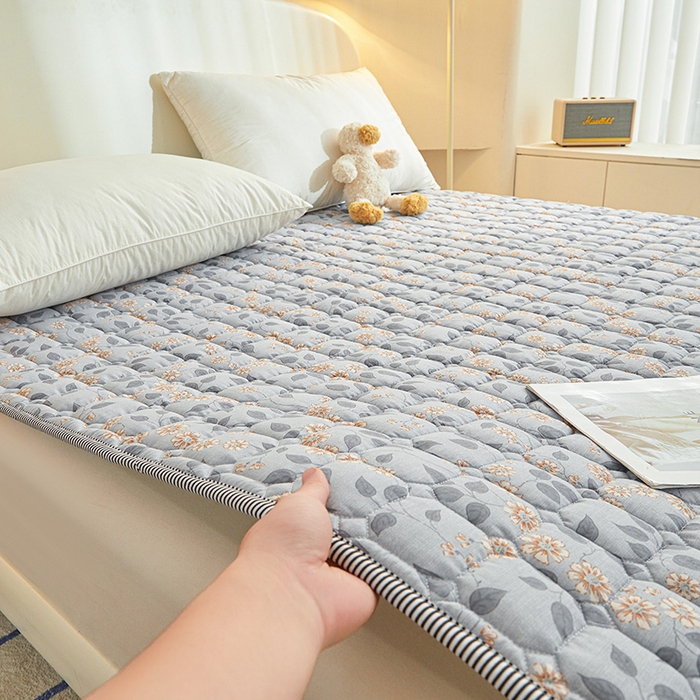 91家纺网 家纺一手货源 找家纺 丽诺床垫2025年全棉抗菌床褥床垫床护垫 和风