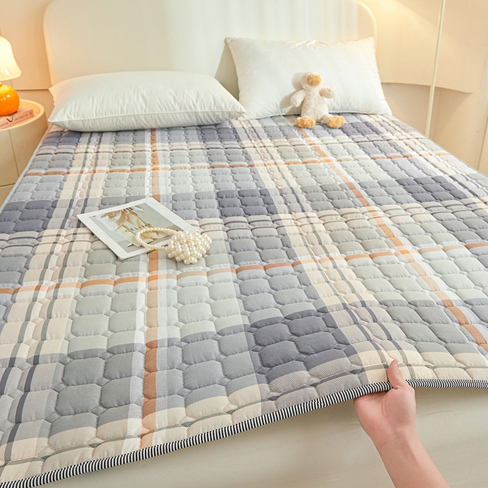 91家纺网 家纺一手货源 找家纺 丽诺床垫2025年全棉抗菌床褥床垫床护垫 罗马假日