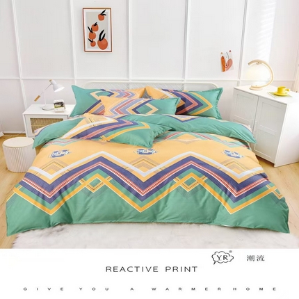 91家纺网 家纺一手货源 找家纺 （总）玖琳家纺 2025新款130克贡棉磨毛植物羊绒四件套