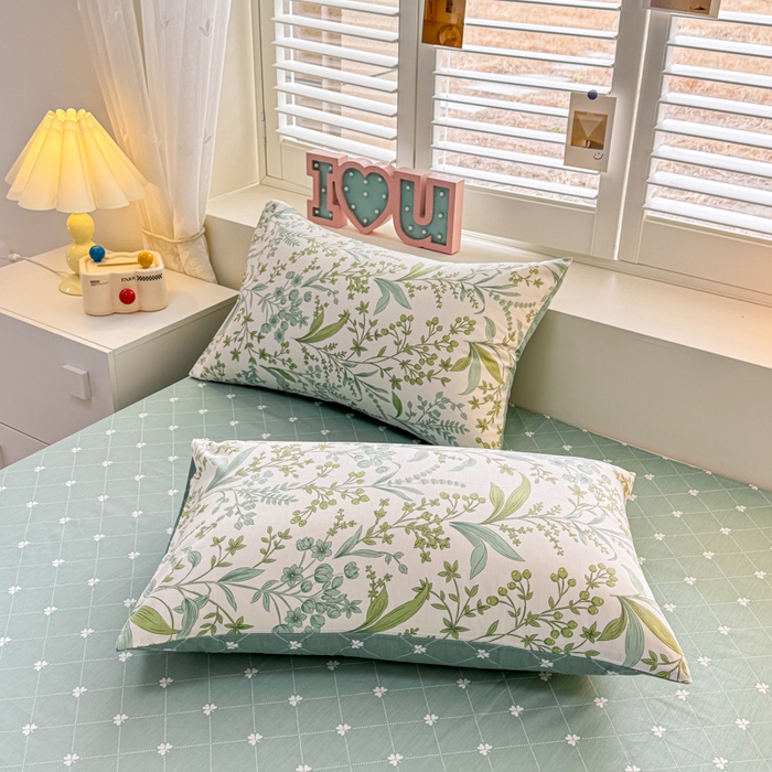 91家纺网 家纺一手货源 找家纺 洺兰家居 2025新款A类全棉印花麻绳款夏被四件套 半夏