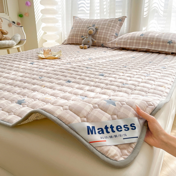 91家纺网 家纺一手货源 找家纺 丽诺床垫2025年全棉抗菌床褥床垫床护垫 星恋时刻