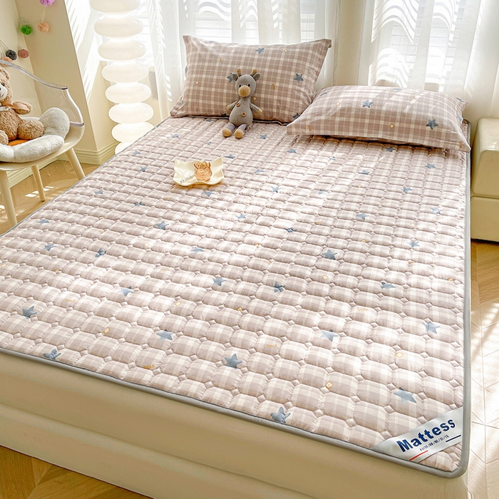 91家纺网 家纺一手货源 找家纺 丽诺床垫2025年全棉抗菌床褥床垫床护垫 星恋时刻