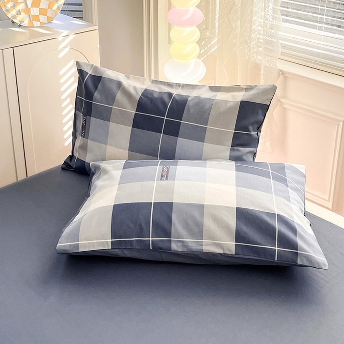 91家纺网 家纺一手货源 找家纺 世爵 2025新款全棉印花小清新单品系列-单被套 风的印季