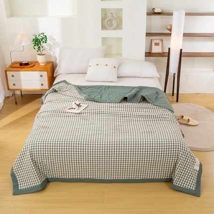 91家纺网 家纺一手货源 找家纺 （总）牛牛家纺 2025新款色织水洗棉花被