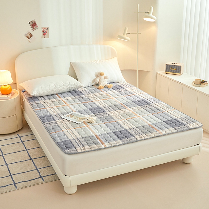 91家纺网 家纺一手货源 找家纺 丽诺床垫2025年全棉抗菌床褥床垫床护垫 罗马假日