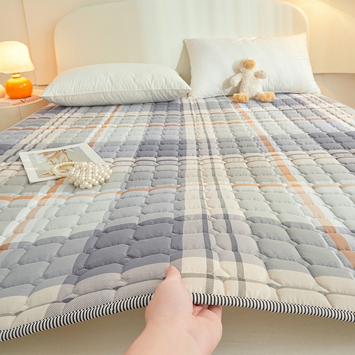 91家纺网 家纺一手货源 找家纺 丽诺床垫2025年全棉抗菌床褥床垫床护垫 罗马假日