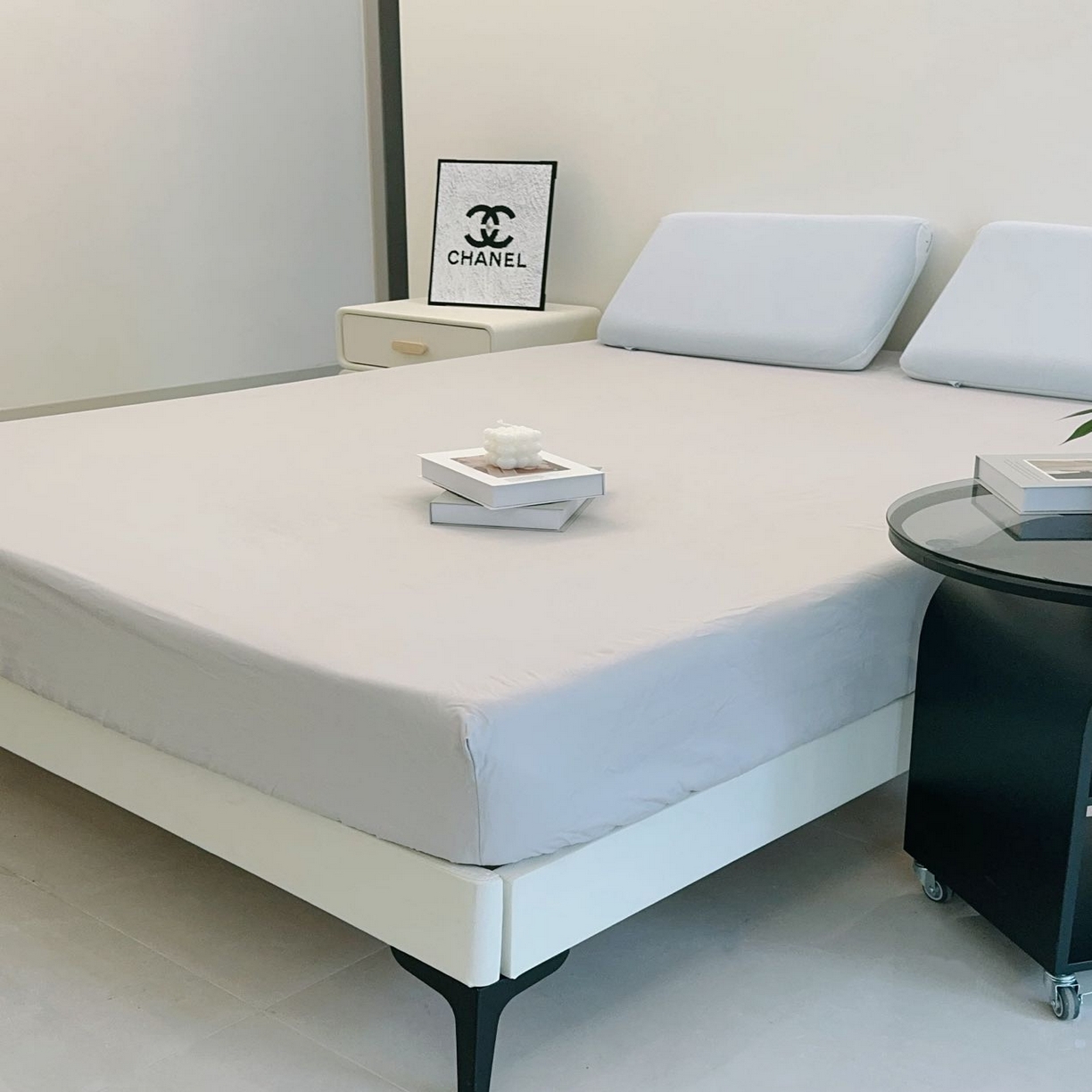 91家纺网 家纺一手货源 找家纺 （总）兜米家居 2025新款纯色全棉床笠