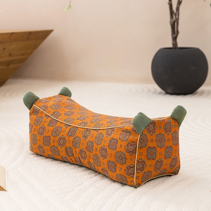 91家纺网 家纺一手货源 找家纺 （总）小猫派 2025新款亲肤舒适双层纱老虎荞麦壳枕枕头枕芯