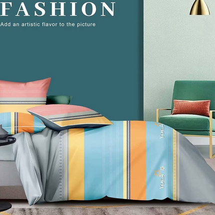 91家纺网 家纺一手货源 找家纺 （总）磨毛世家家纺 2025新款四件套加厚实体花色