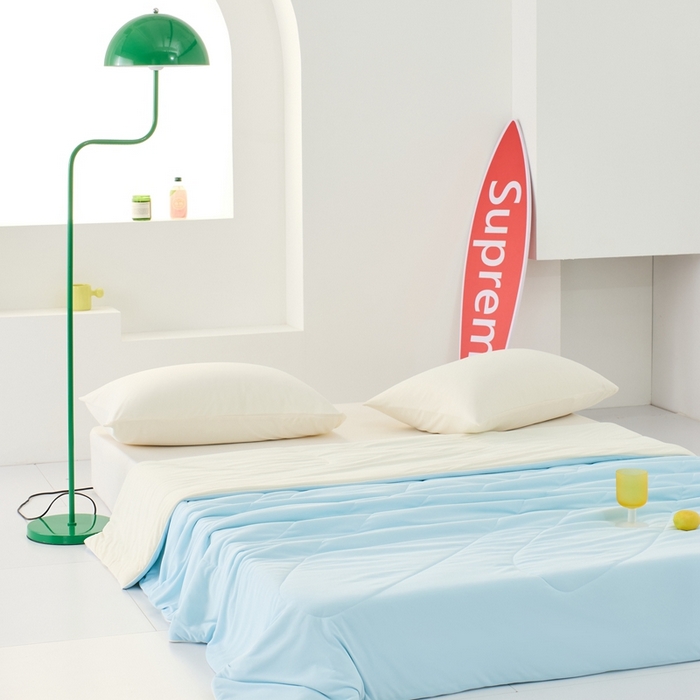 91家纺网 家纺一手货源 找家纺 （总）LADYCOCO可可家居 2025新款多巴胺色系凉感夏被