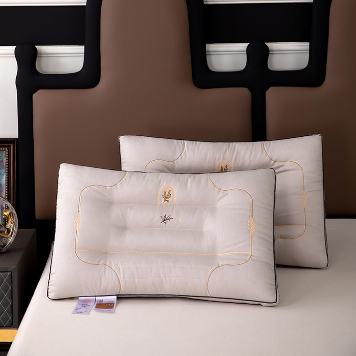 91家纺网 家纺一手货源 找家纺 （总）九州枕芯 2025新款枫叶软糯舒适定型枕