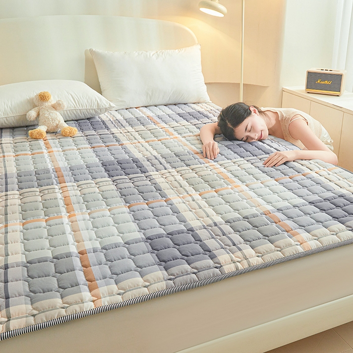 91家纺网 家纺一手货源 找家纺 丽诺床垫2025年全棉抗菌床褥床垫床护垫 罗马假日