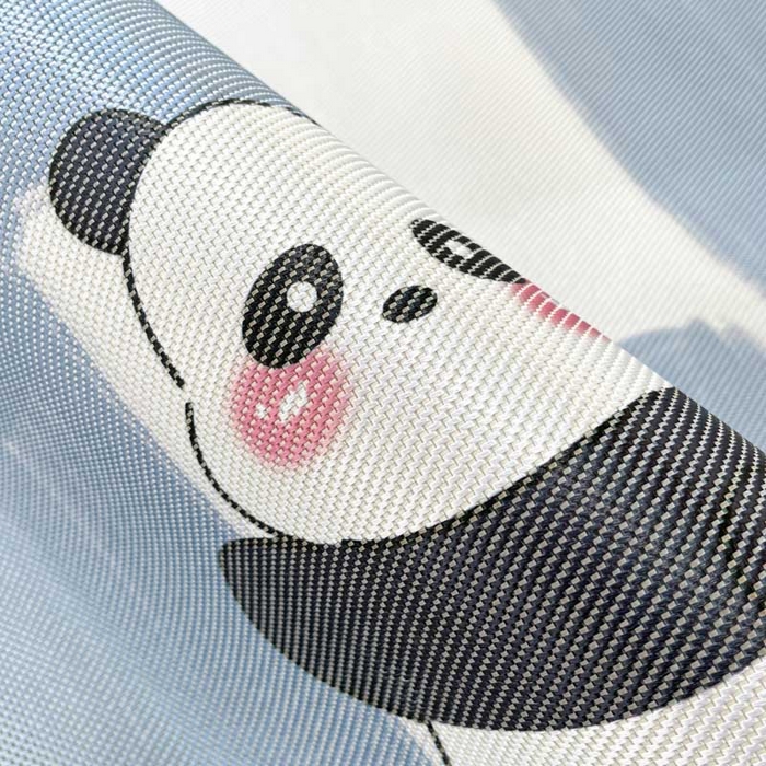 91家纺网 家纺一手货源 找家纺 鑫琪莱家纺 2025新款数码印花加密冰藤凉席三件套 床笠款-棋趣熊猫