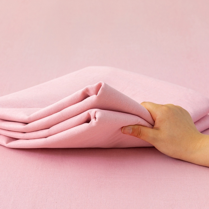 91家纺网 家纺一手货源 找家纺 2025新款老粗布床单老粗布凉席系列-凉席 浪漫-粉