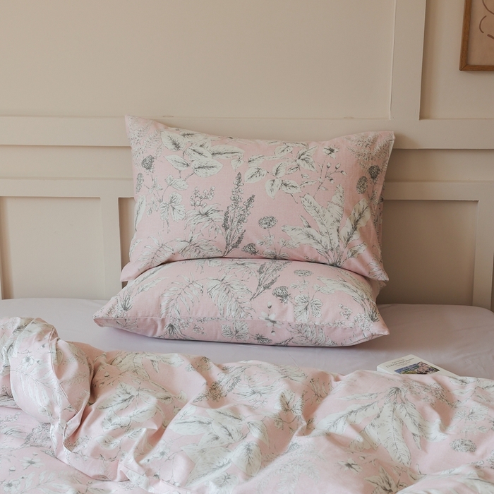 91家纺网 家纺一手货源 找家纺 棉眠 2025新款春夏花间牧歌田园系列四件套 玫瑰灵药