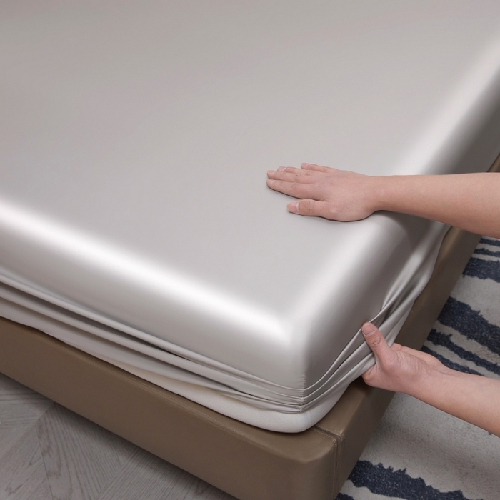 91家纺网 家纺一手货源 找家纺 梵克保罗 2025新款100支50双股全棉单品枕套 50双股-绅士灰