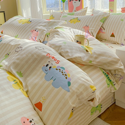 （总）2025新款亲肤舒适全棉印花单被套系列