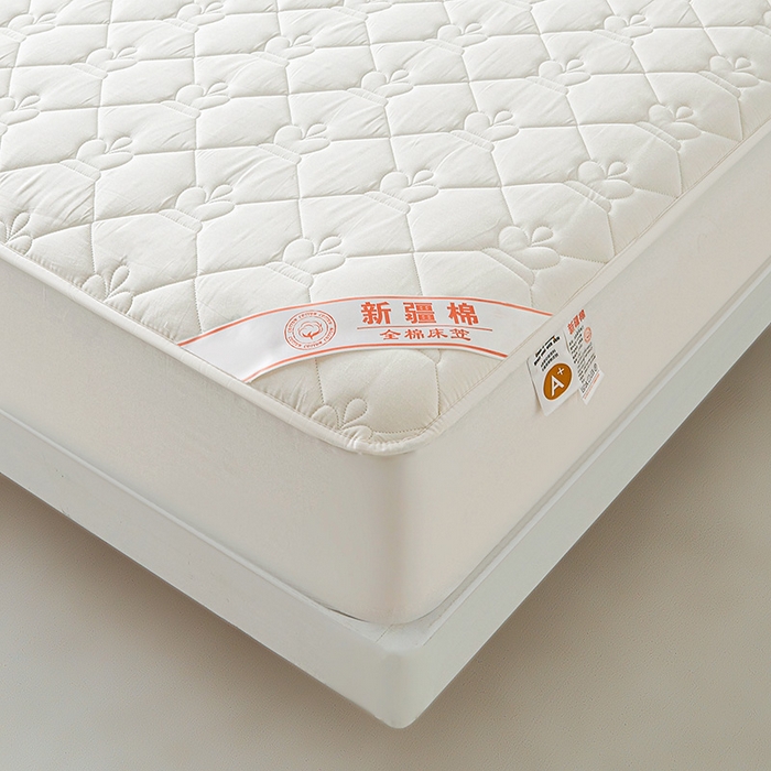 91家纺网 家纺一手货源 找家纺 （总）伊人坊 2025新款全棉纯棉大豆夹棉床护垫-皇冠系列（不防水款）