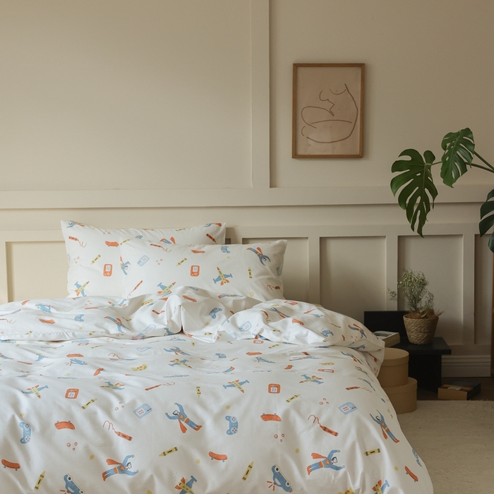 91家纺网 家纺一手货源 找家纺 棉眠 2025新款春夏花间牧歌田园系列四件套 苏普曼