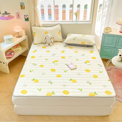 91家纺网 家纺一手货源 找家纺 （总）川悦生活 2025新款小阪凉感丝印花凉席