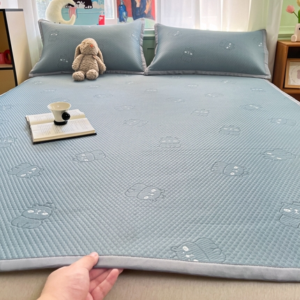 91家纺网 家纺一手货源 找家纺 （总）莱米家纺 2025新款冰感凉豆豆凉席