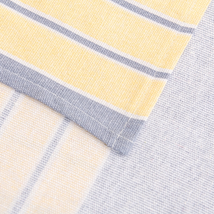 91家纺网 家纺一手货源 找家纺 2025新款老粗布床单老粗布凉席三件套系列-床单 暖光-黄