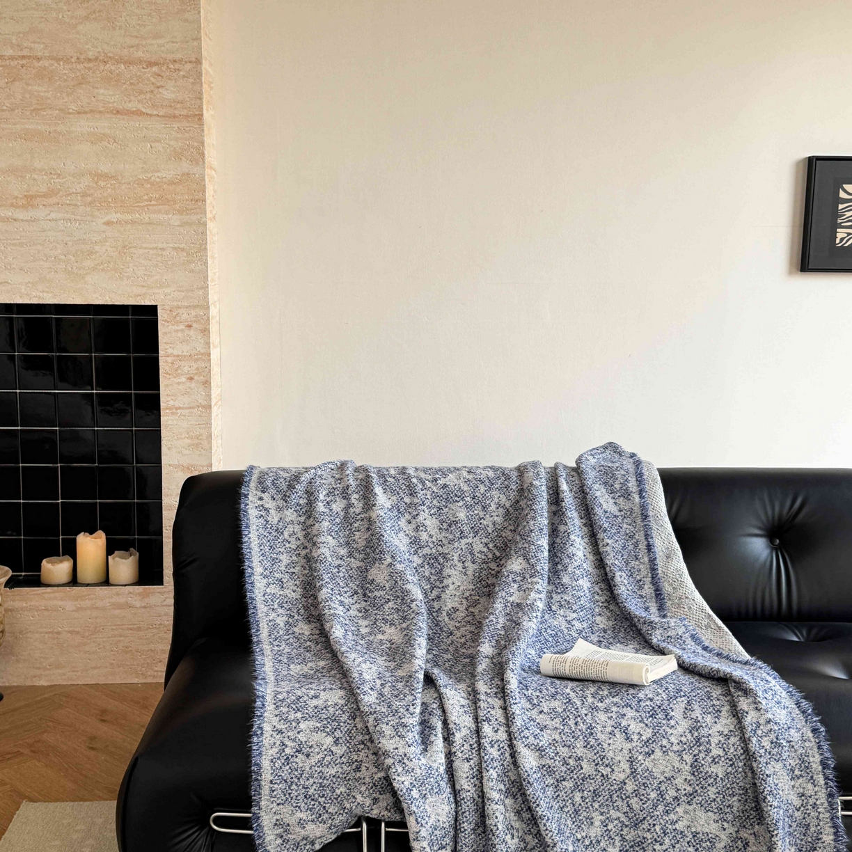 91家纺网 家纺一手货源 找家纺 金丝鸟家纺 2025春夏新款高端羊毛混纺盖毯毯子盖毯多功能盖毯飞机毯 利文 兰