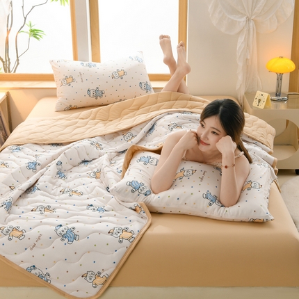 圣靓 2025新款A类针织棉夏被夏凉被 彩色的梦