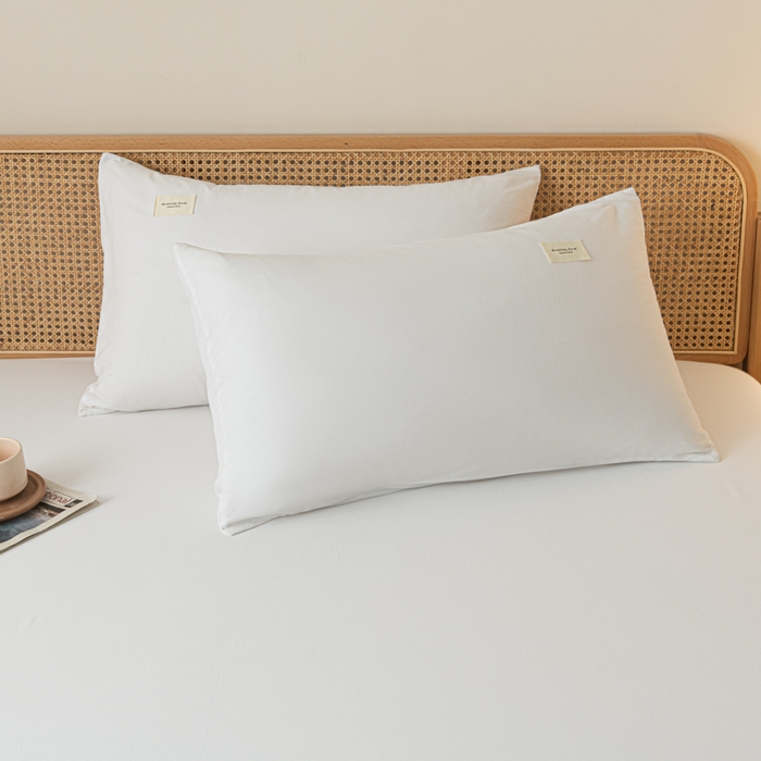 91家纺网 家纺一手货源 找家纺 梵克保罗 2025新款亲肤舒适全棉13372喷气床笠 雅典白