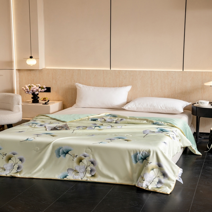 91家纺网 家纺一手货源 找家纺 （总）眠多宝 2025新款舒适莱赛尔纤维夏被被子被芯